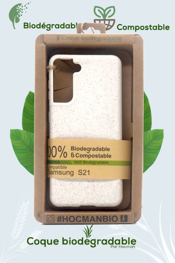 Coque Samsung Galaxy S21 blanc